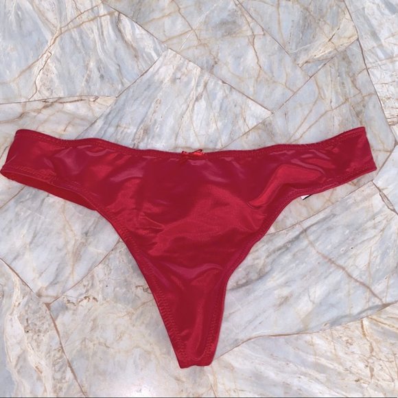 Very Sexy V-string Panties Strappy Triple Strap Thong  Red Jingle Bell Santa - Picture 7 of 7